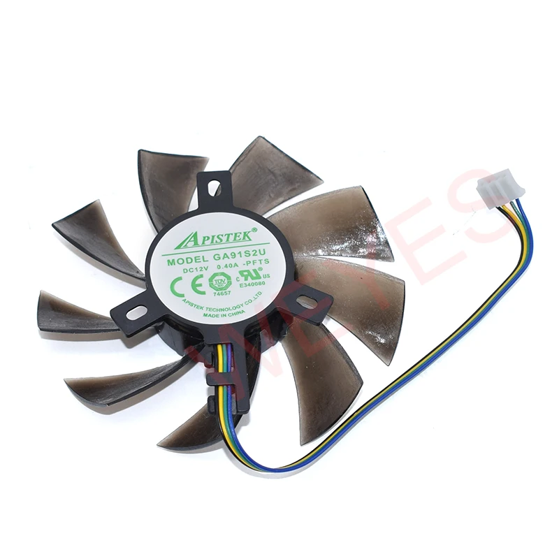 ο ׷ ī  GA91S2U PFTA DC12V 0.40A 4  85mm GTX 1060 1070 1070Ti 3G 6G 8G P106-100  ī 