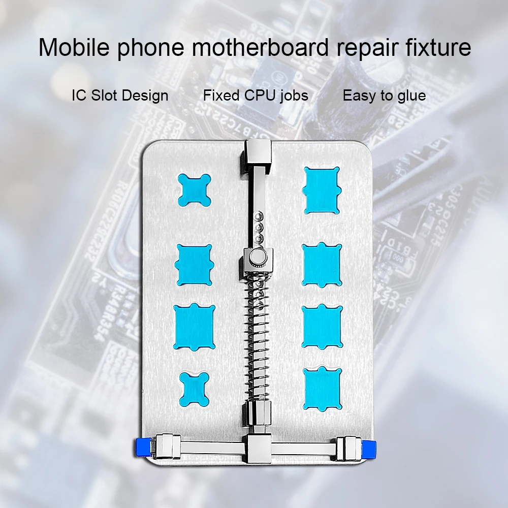 Mobile Phone Motherboard Repair Tools PCB Board Holder Clamp Fixture Fixed Support Clamp Circuit Board Bracket with Groove