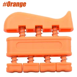 Ultimate Hand & Finger Strengthener - Spring - Loaded Grip & Individual Finger Workout System (Orange)