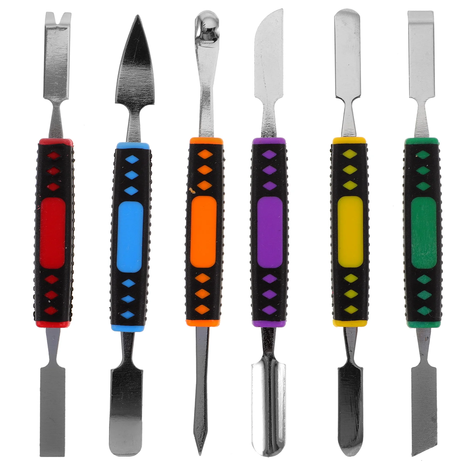 

6 Pcs Repair Tool Kit Metal Pry The Call Repairing Stick Stainless Steel