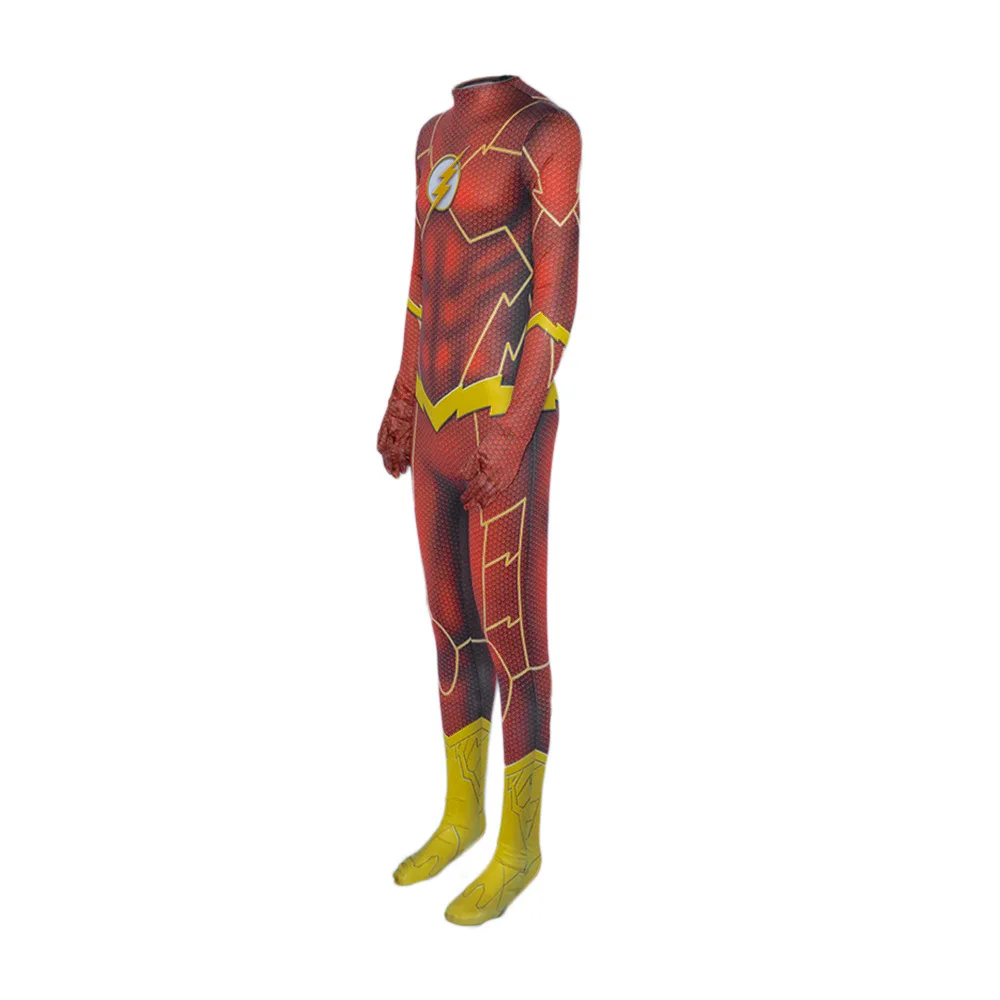 DC Comics The Flash Barry Allen Cosplay Costume for Adults (Unofficial)