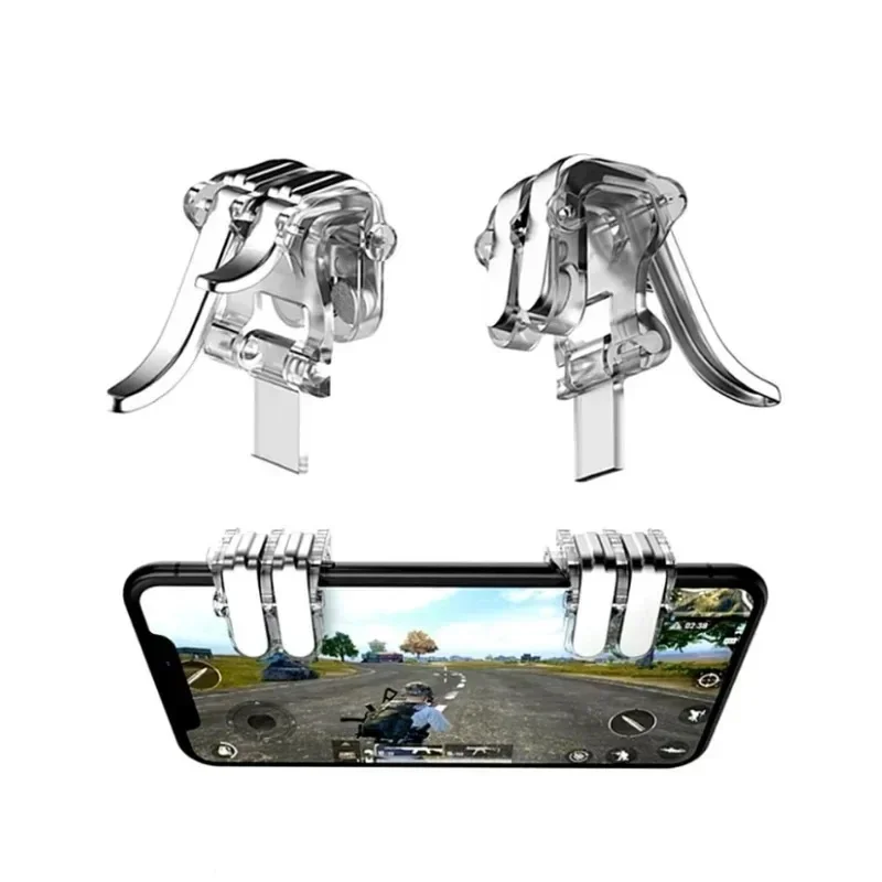 Controller Mobile Con 4 Grilletti L1/R1/L2/R2 Per PUBG E COD: Mira E Spara Senza Ritardi!