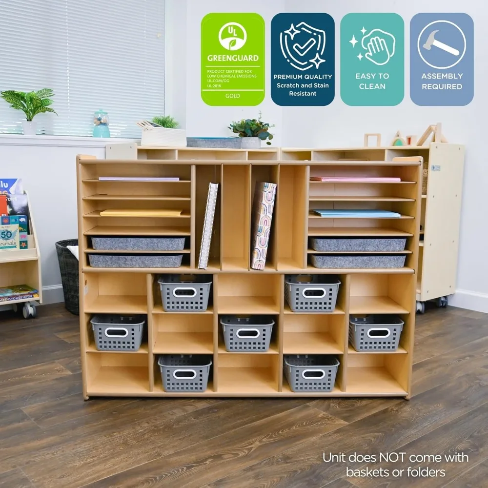 Children's Cabinet Classroom Organizer, a multi part classroom organizer suitable for children and toddlers