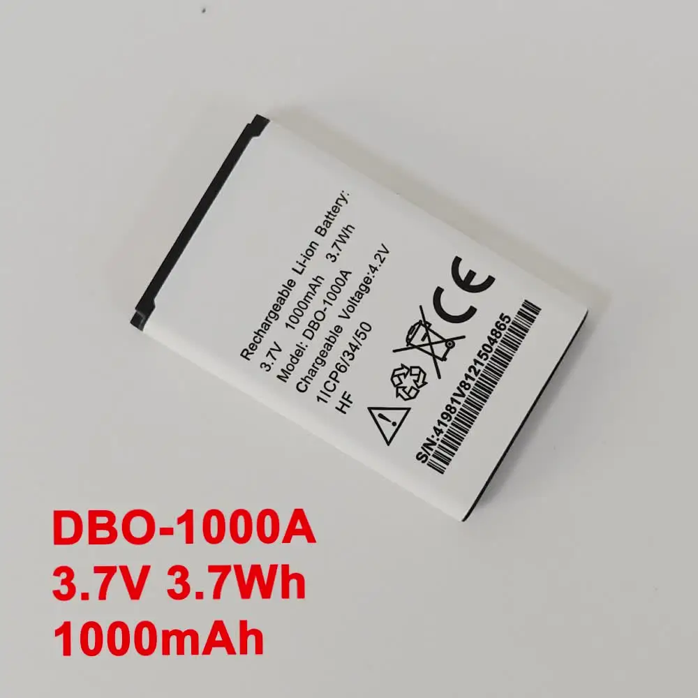 Doro - Batterie d'origine pour téléphones 2404/1370/5860/6040/6060/6820/6880 - Haute Performance - Produit Officiel 1000mAh - Garantie Exclue pour Usage de Pièces Non Autorisées