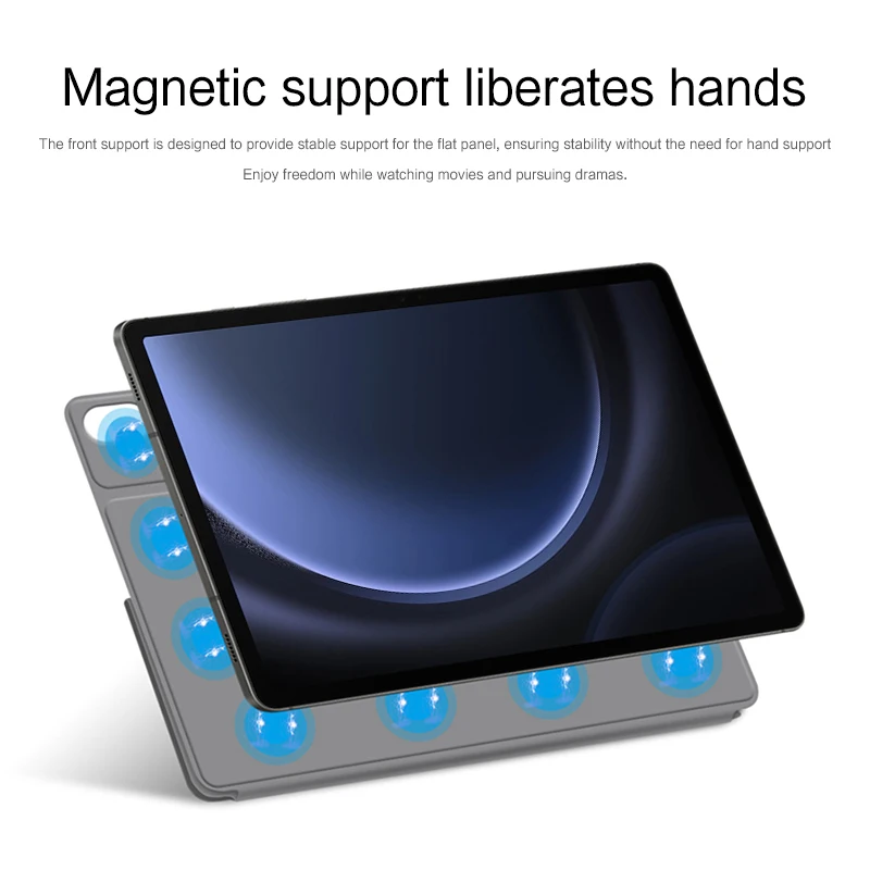 Magnetic Protective Tablet Case with Smart Cover