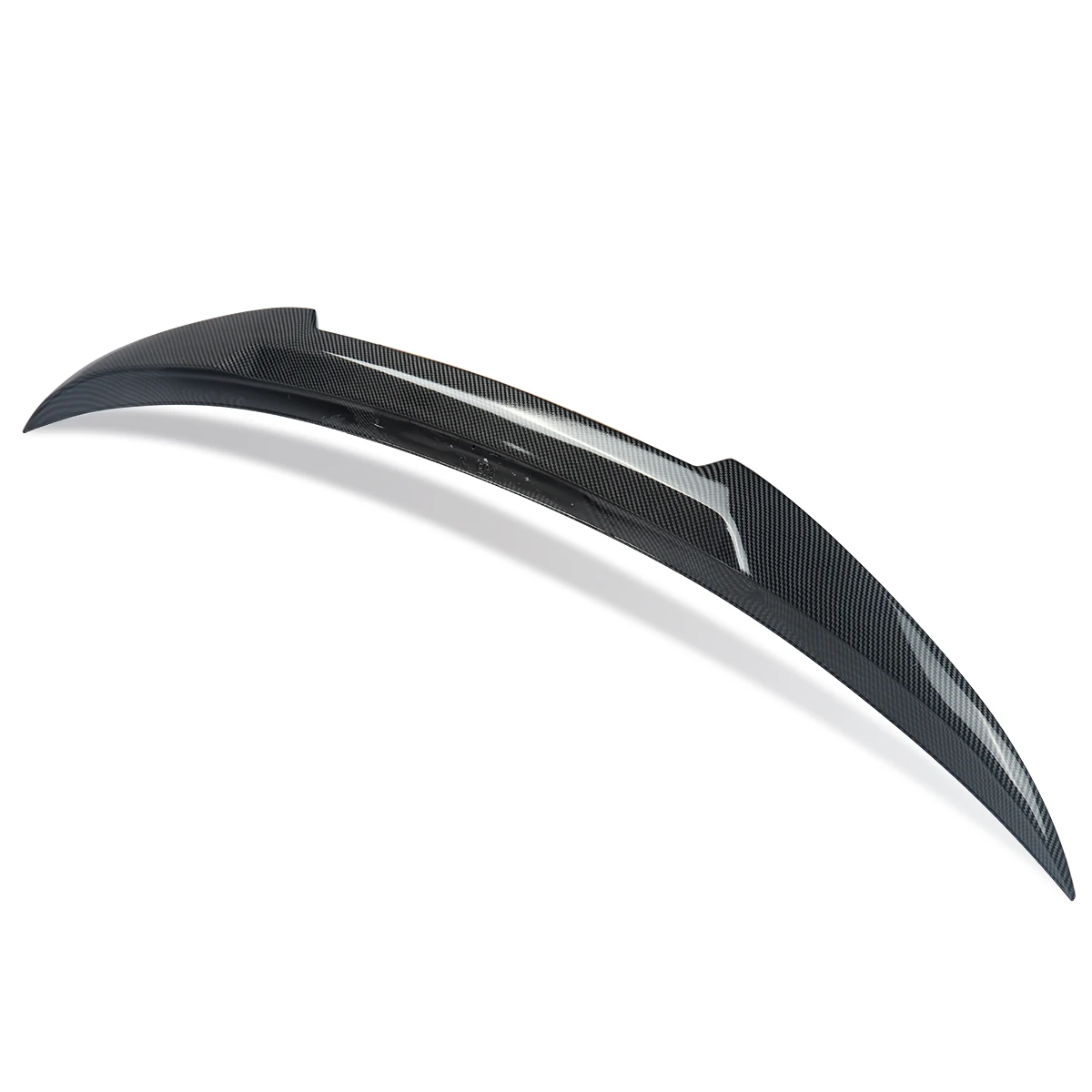 Magickit Rear Trunk Spoiler Wing Lip for BMW E93 328i 335i M3 Convertible 2 Door 2006-2013 Carbon Look Rear Trunk Tail Spoiler