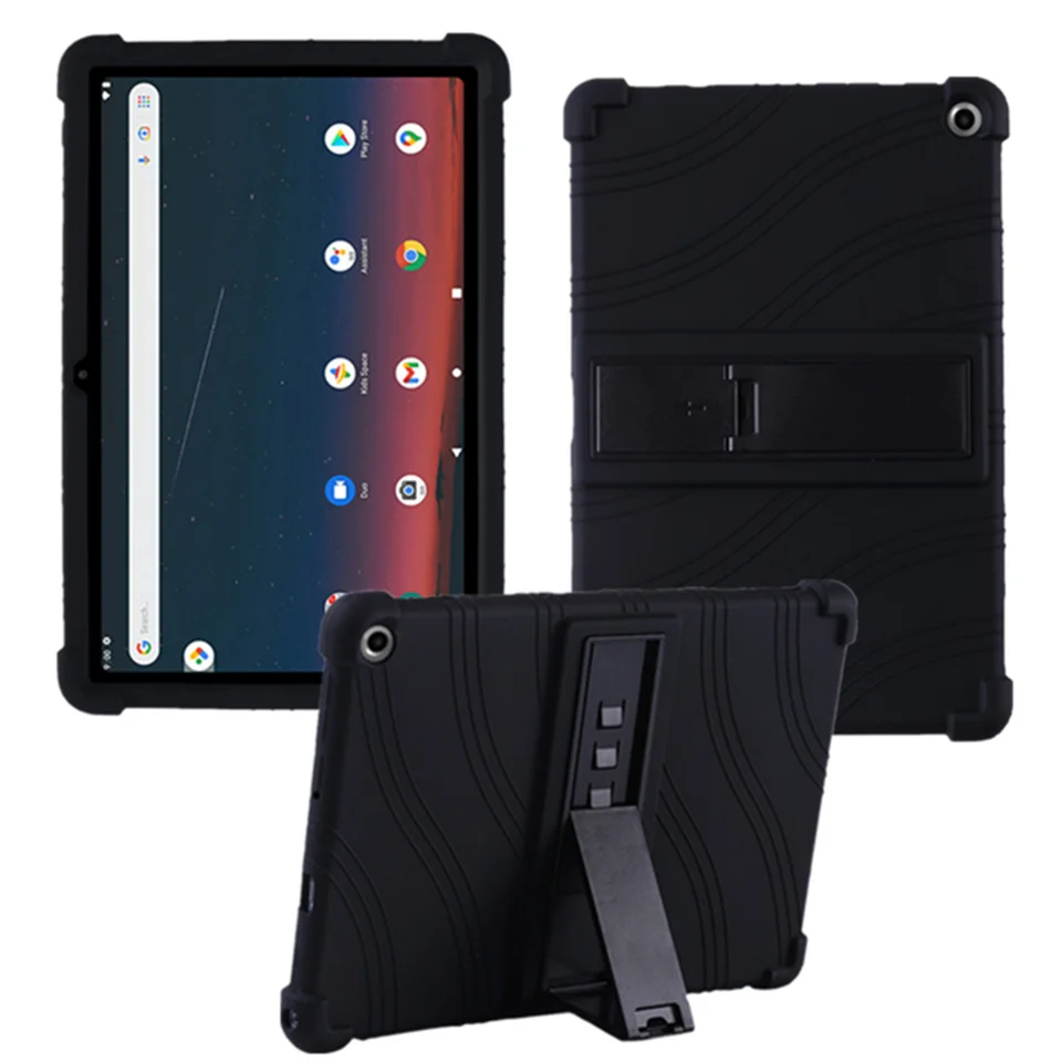Universal Folding Leather Case Cover For Onn 10.1'' Tablet Pro Model 100003562 - Stand Included