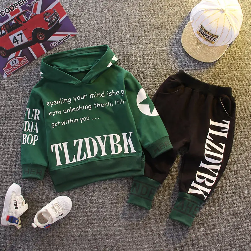 Autumn Kids Clothes Children Boys Girls Sport Letters Hoodies Pants 2Pcs/sets Toddler Active Clothing Infant Kids Tracksuit Kids Clothing Set Girls Clothing Set Kids Sports Suit Boys Clothing Set Children Sports Suit Kids Sweatshirt Set Boys Tracksuits Suit Boys Tracksuits