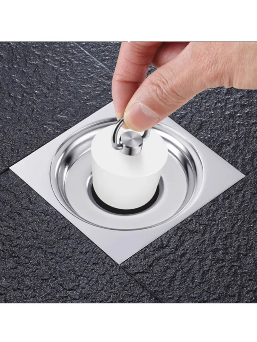 Silicone Rubber Plugs Tapered Silicone Rubber Stopper With D Ring Handle Pipe Tube Hole Plugs Sealing Bung