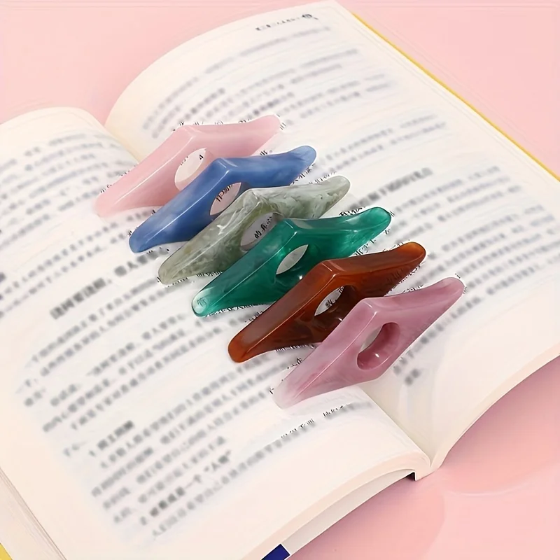 Thumb Book Support Book Page Holder School Supplies Reading Aids Student Accessories Spreader Convenient Bookmark