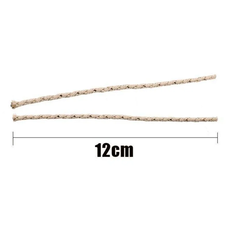 Wicks for Zippo Arquebus Old Cigarette Lighters Kerosene Lighter Oil Alcohol Lamp Replacement Burning Wick Accessories 30 Pcs kerosene lighter