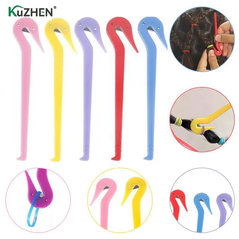 5pc Elastic Hair Band Cutters Rubber Band Remover Pain Free Hair Ties