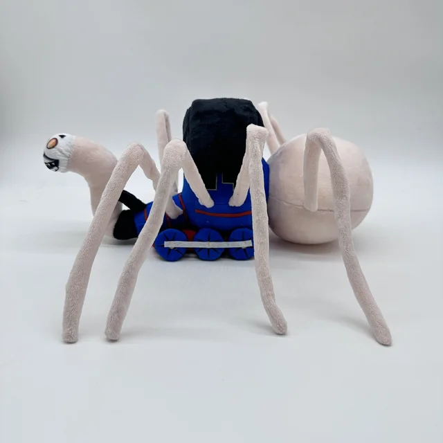 36cm Train Spider Thomas Plush Doll Choo Choo Charles Horror Figure Stuffed  Doll