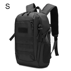 Compact Waterproof Outdoor Backpack - Ideal for Travel, Camping, Hiking, and Fishing (Black S)