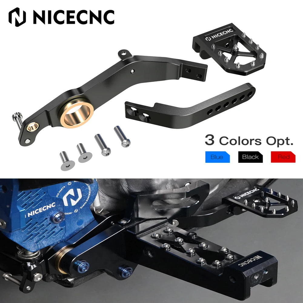 Rear Brake Pedal Foot Lever Kit ATV For Yamaha Raptor 700 700R SE 700