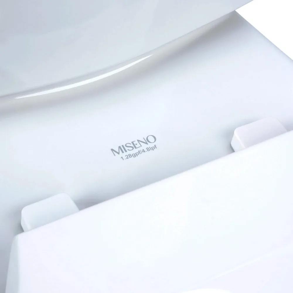 Two-Piece High Efficiency Toilet with Round-Front Chair Height Bowl - Includes Toilet Seat and Wax Ring Kit,  squat potty 3