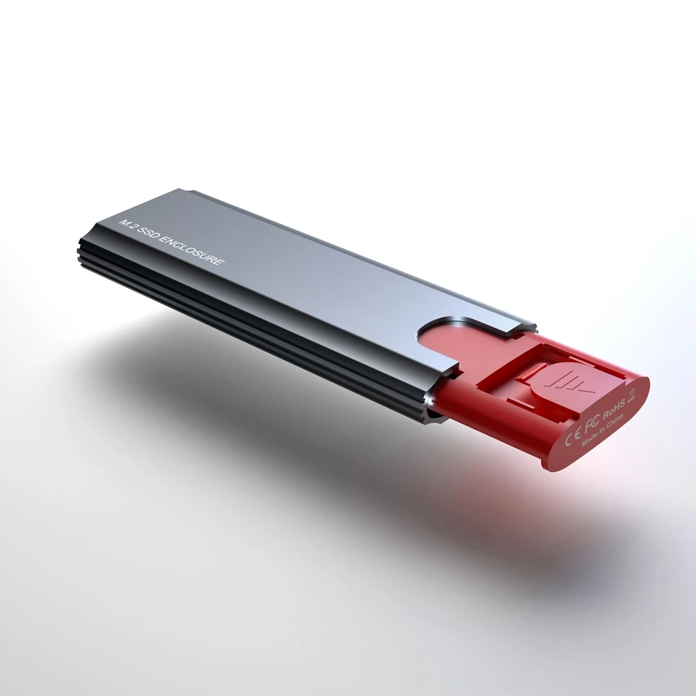 

M2 SSD Φ M.2 к USB 3,1 Gen 2 10 Гбит/с NVMe SSD корпус для NVMe PCIE M Key/ (B + M) Key SSD жесткий диск, M2 SSD чехол AC