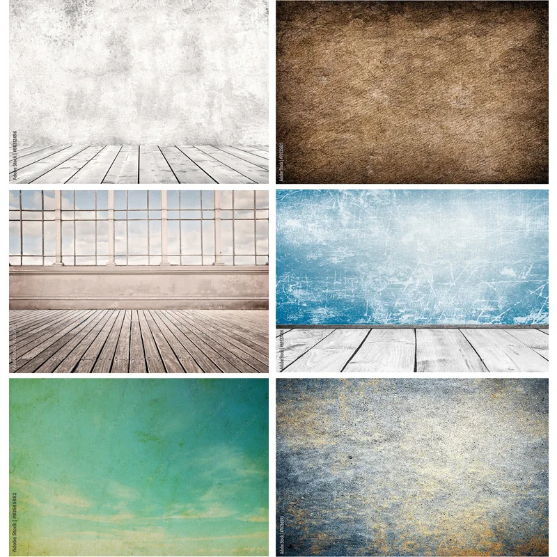 

Abstract Vintage Wood Plank Gradient Portrait Photography Backdrops For Photo Studio Background Props 2216 CRV-13