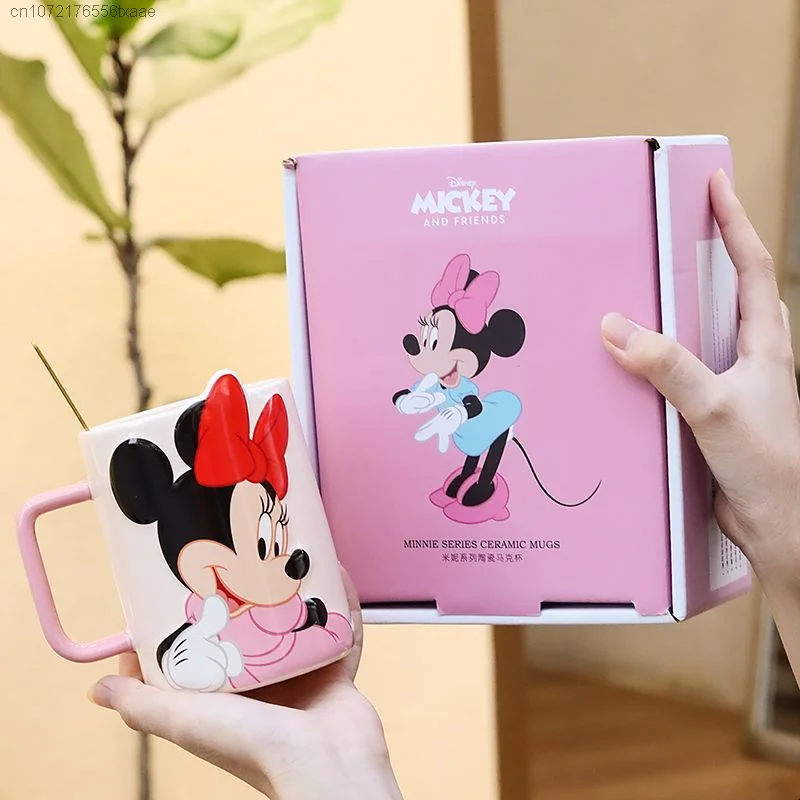 Kawaii Disney Anime Hobby Mickey Mouse Donald Duck Ceramic Mug Office Bulk  Coffee Cup Water Cup Gift for Girlfriend - AliExpress