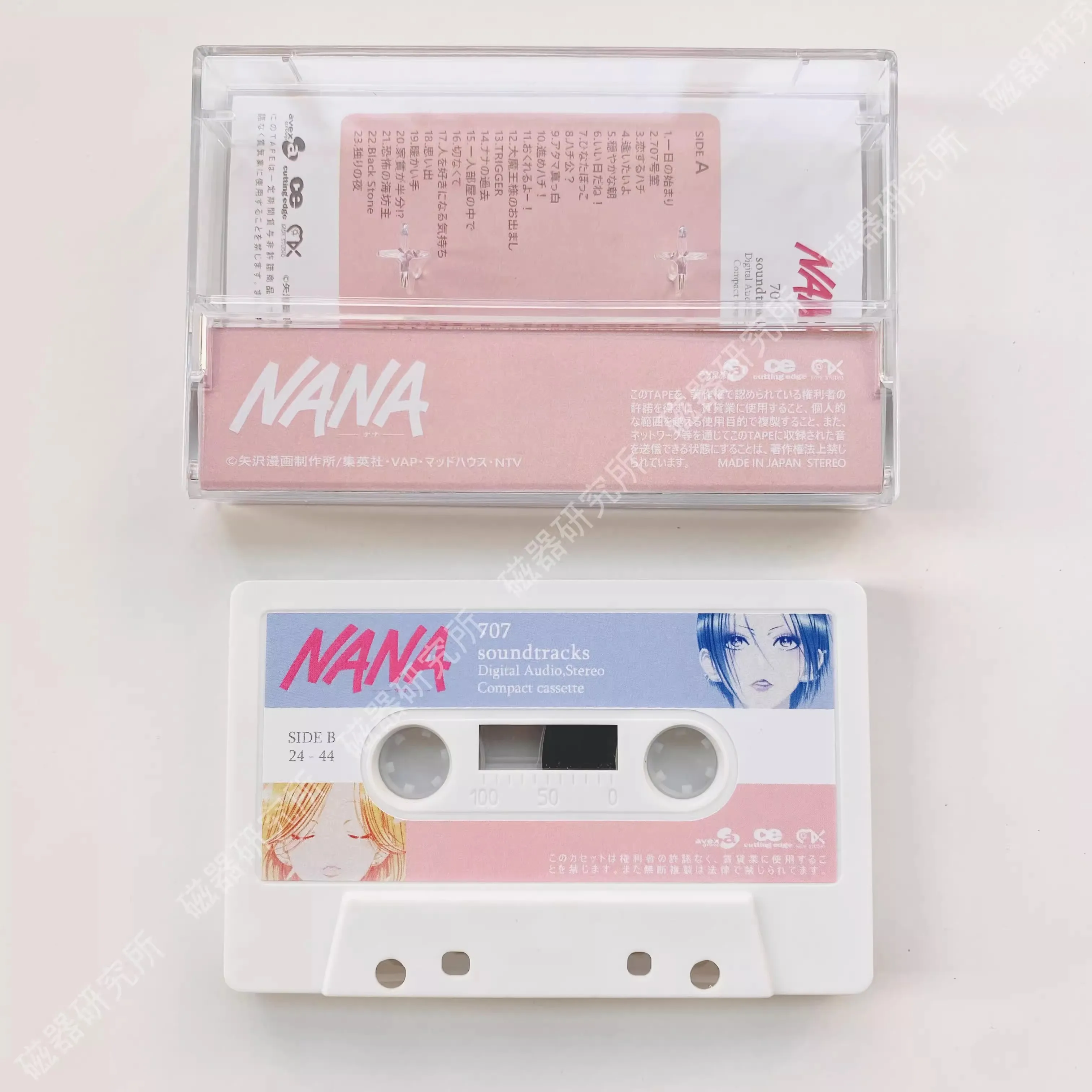 

Anime NANA 707 Soundtracks Music Tape Digital Audio Stereo Cosplay Compact Cassette Box Car Walkman Tape Collection Party Music