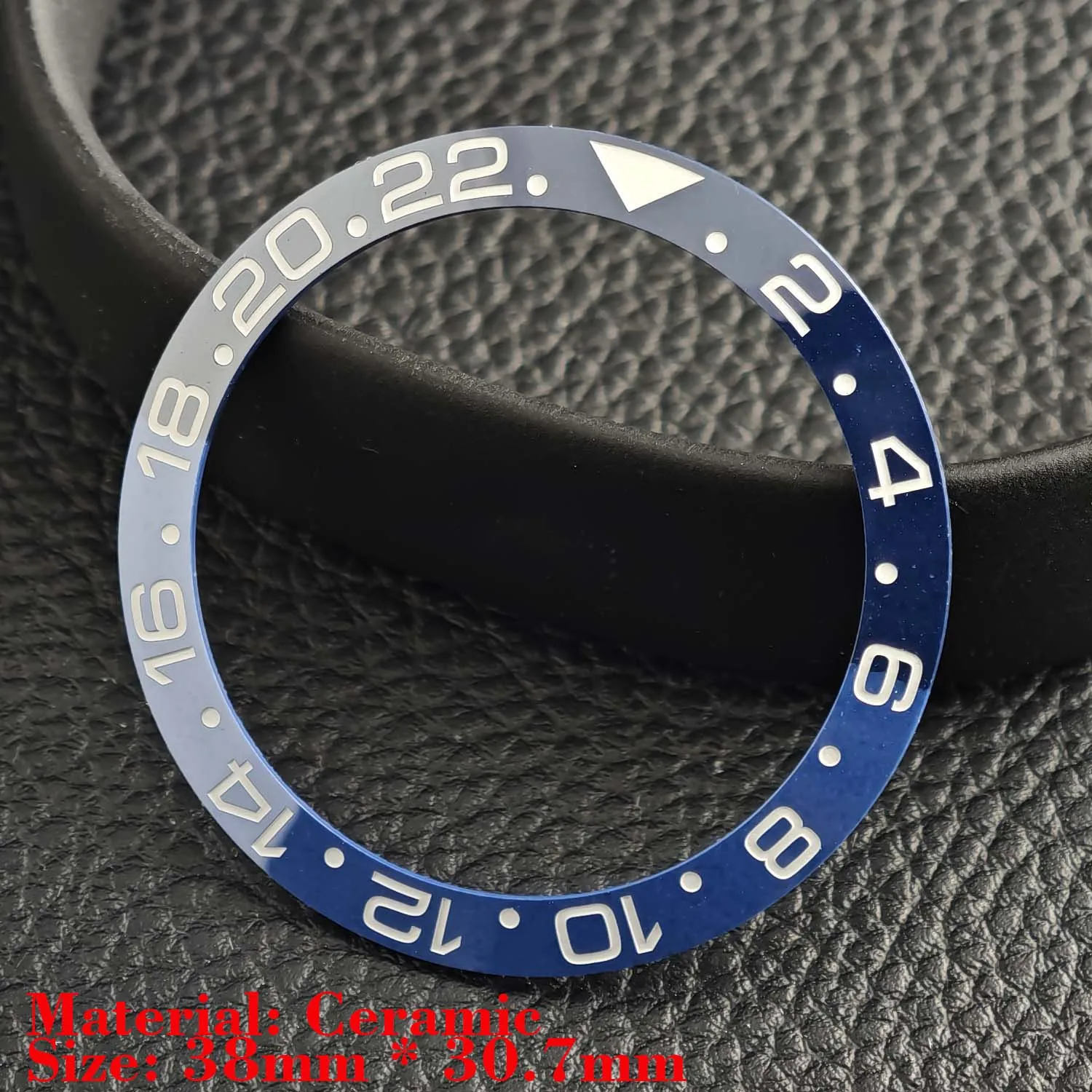 Ceramic Luminous Bezel Insert for Men's Watch - Premium Replacement Accessory
