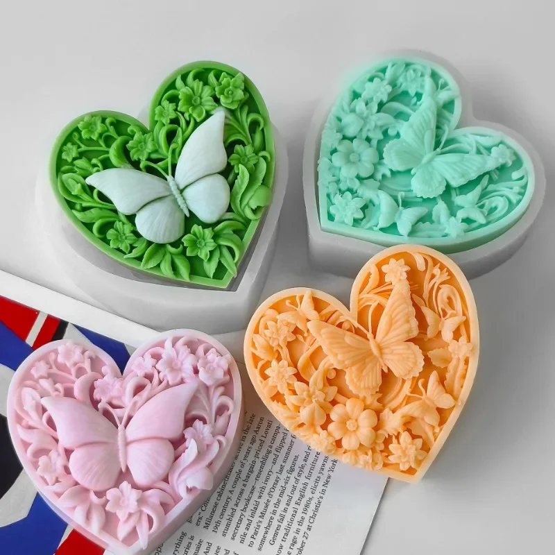 3D Flower Butterfly Mold 3