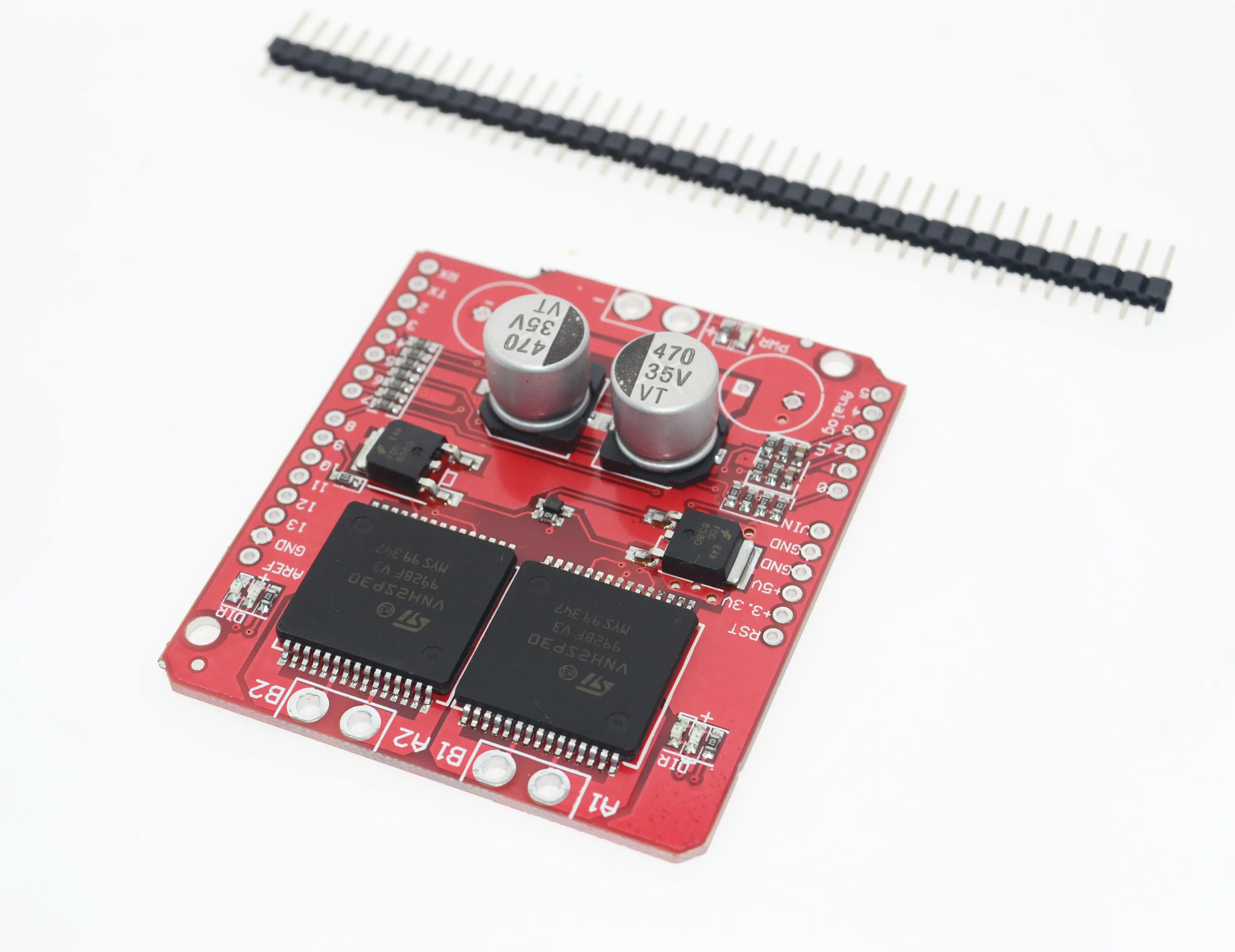 

AEAK Monster Moto Shield VNH2SP30 модуль драйвера шагового двигателя с высоким током 30 А для arduino