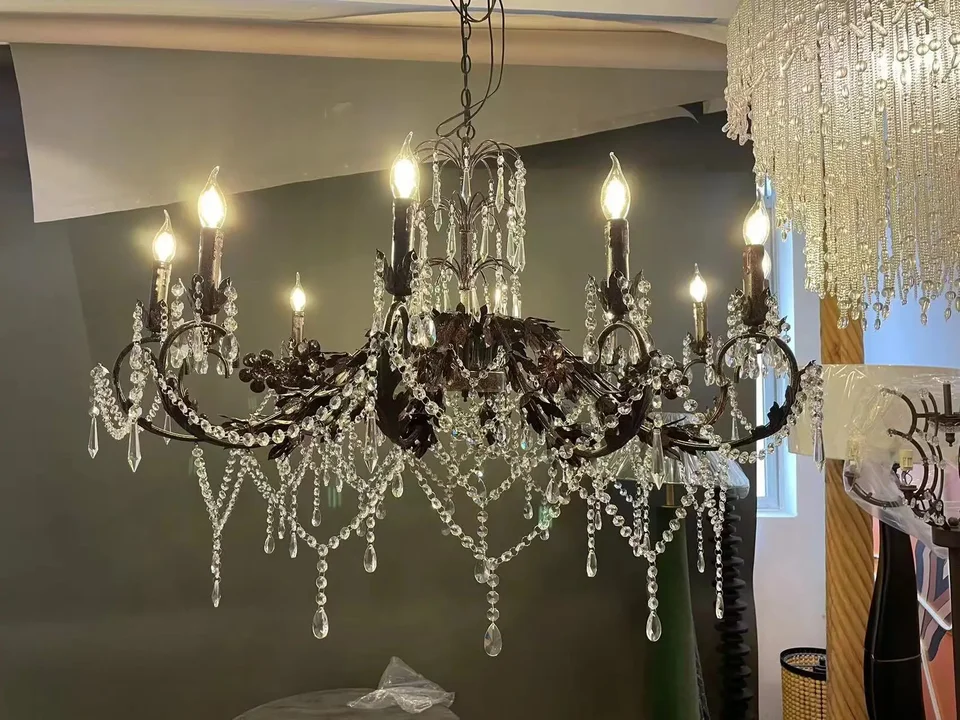 アメリカンカントリーレトロなリビングルーム、ダイニングルーム