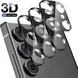 3 - Pack 3D Tempered Glass Curved Camera Lens Protector - Samsung S26 (3PCS - Lens Glass)