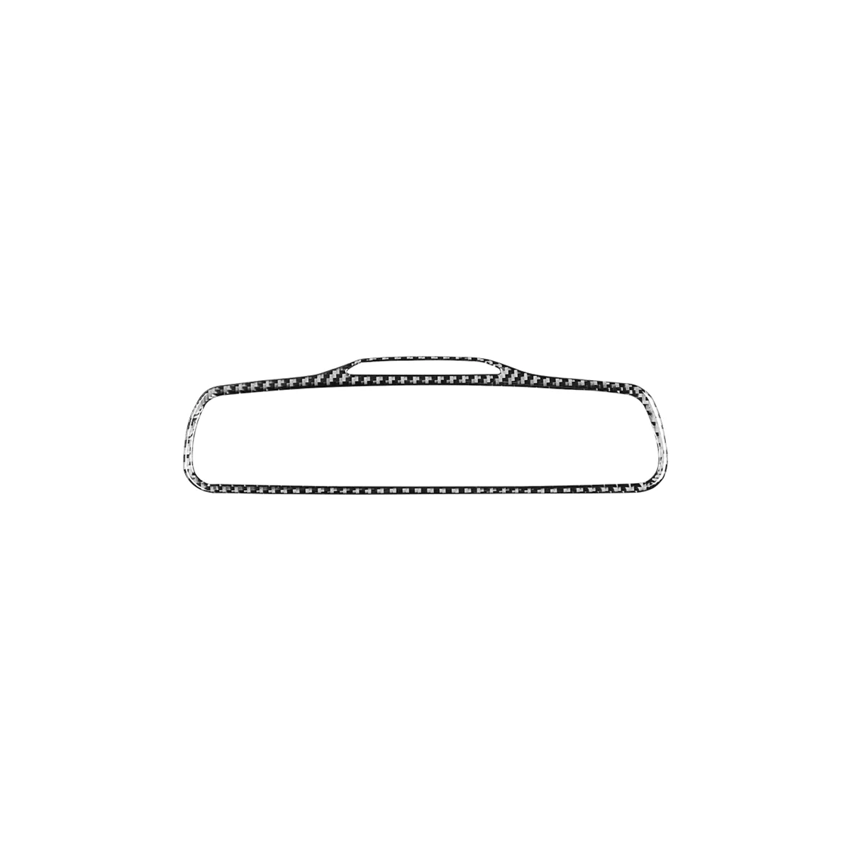 

Car Inner Rearview Mirror Frame Cover Trim Decorative Sticker Carbon Fiber for Volvo XC90 2003-2014 Accessories