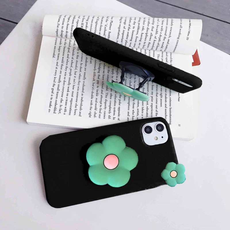 Симпатичный 3D корейский цветочный держатель для Cubot Max 3 P80 P60 P50 P40 P30 P20 C30 чехол-подставка для телефона из ТПУ