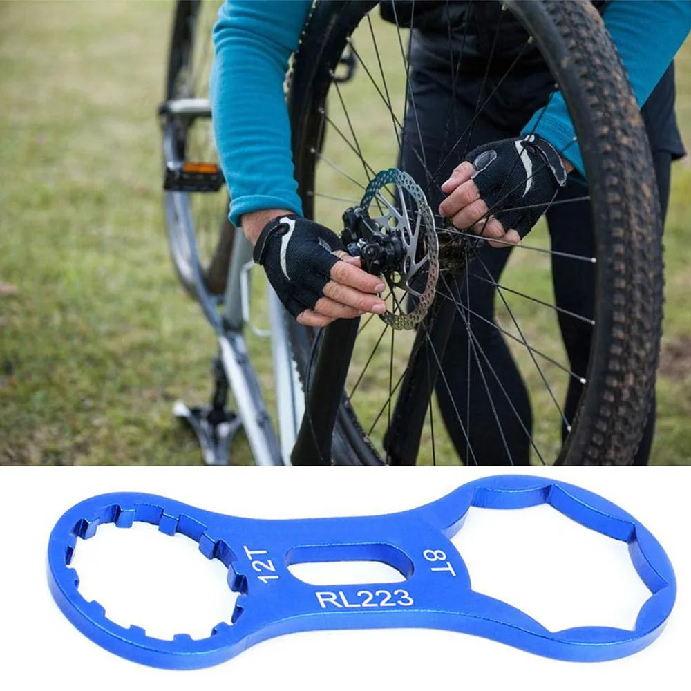 

MTB For SR Suntour XCR/XCT/XCM/RST Bike Front Fork Cap Bicycle Front Fork Repair Tool Aluminum Disassembly Tools Wrench