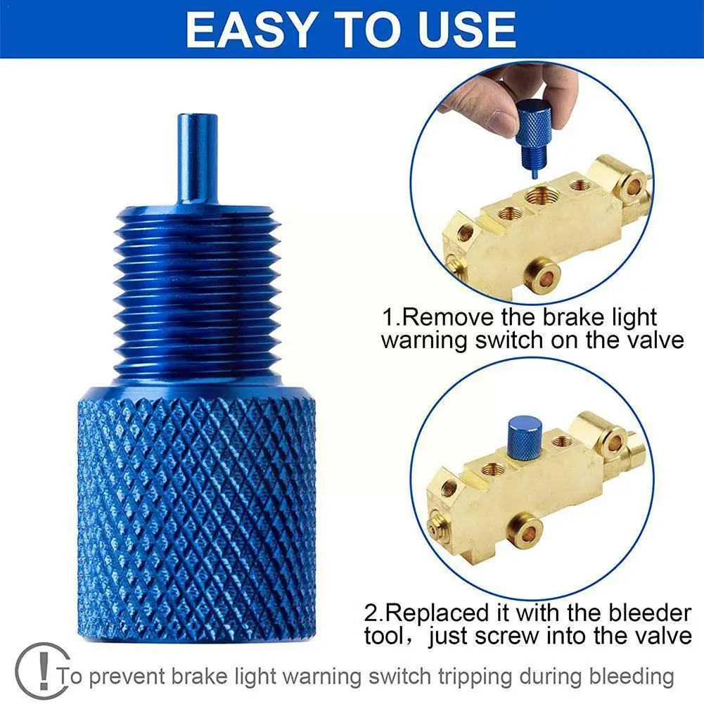 

Brake Proportioning Valve Bleeder Tool, Suitable for DISC/DISC and DISC/DRUM PV2 and PV4 for A-C De-lco 172-1353,172-1371 B N0S6