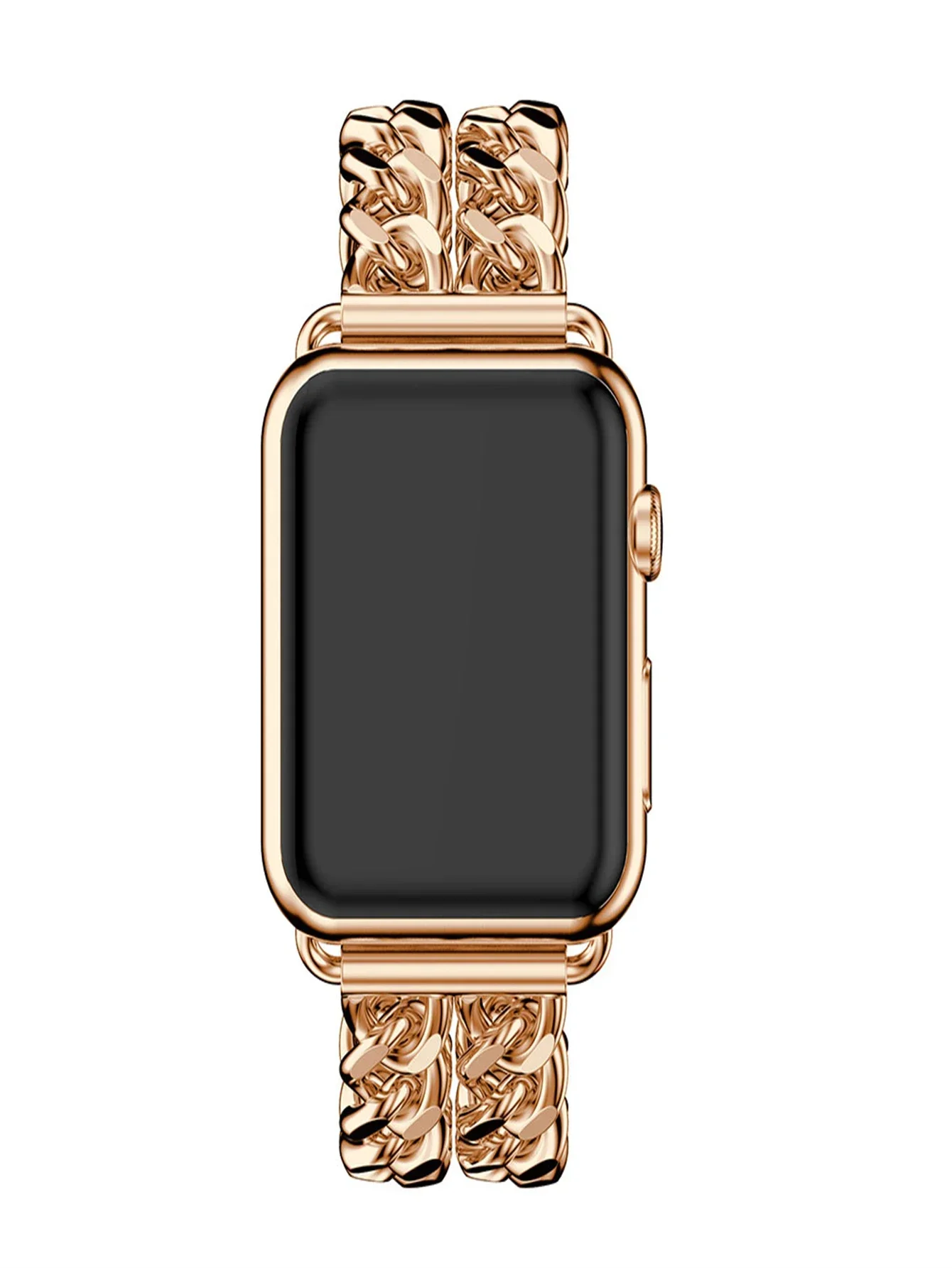 Double Row Stainless Steel For iWatch Band 42/44/45/49mm 38/40/41mm For iWatch Series Ultra Se 8/7/6/5/4/3/2/1_voghion.com