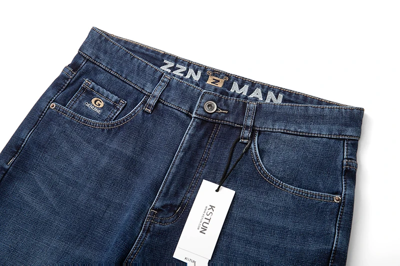 KSTUN 2024 Men Warm Jeans Thicken