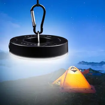 Three Modes Glow Glowing Golf Hole Light LED mini pony light camping tent light carabiner emergency light Night Sports Glow Gift 5