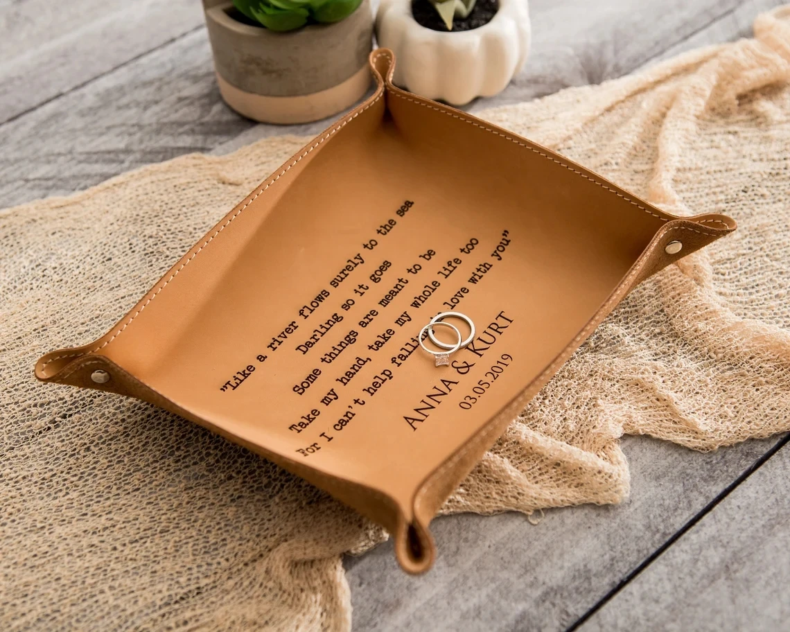  Valentines Day Gifts for Him,Boyfriend, Unique Anniversary  Christmas Birthday Boyfriend Gifts Ideas from Girlfriend, Romantic Large  Size PU Leather Valet Tray Presents for Him, Boyfriend : Clothing, Shoes &  Jewelry