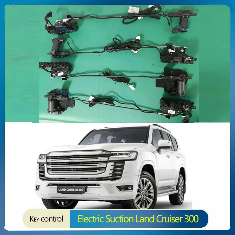 

For Toyota Land cruiser 300 Electric suction door refitted automatic locks Car accessories Intelligence Soft Close 2021-2023+