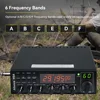 Retevis HS4 10 Meter Ham Radio Long Range Mobile Radio Multi-Mode Switch Dual Watch 6 Frequency Bands Mobile Transceiver 6