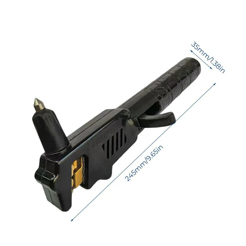 500A Electrode Holders with Chipping Hammer Spring High-Power Welding Tools Crooked mouth welding pliers