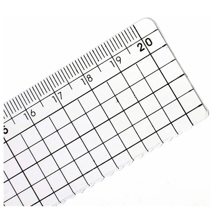 Straight Ruler 20cm 1pc Drawing Tool Desk Accessories Student Stationery School Office Supplies