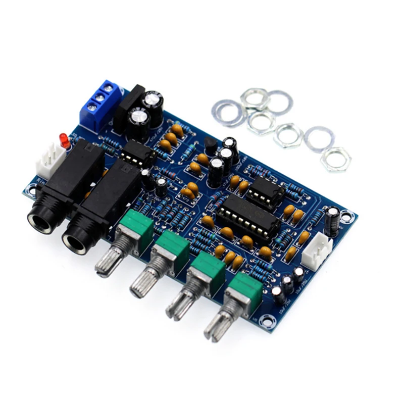 Audio Amplifier Board Audio Reverb Board PT2399 Dual AC12