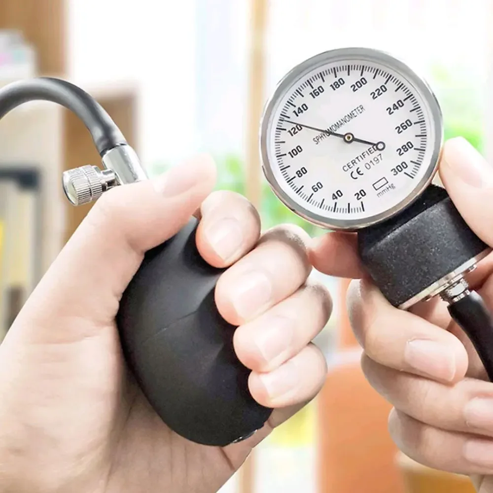 Manual Blood Pressure Monitor Diastolic Sphygmomanometer Medical Doctor Stethoscope Sphygmomanometer Cuff Home Health Monitor