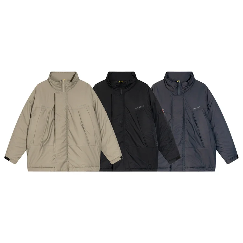 

CAVEMPT Down Cotton Jacket Casual Jacket Top Quality 1:1 Coat Autumn Winter Thickened C.E Cav Empt Jacket Mens Womens