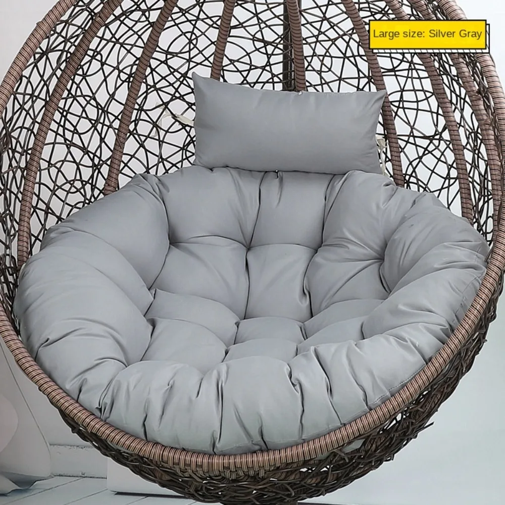 Thick 105cm Egg Chair Cushion Round Swing Pad 3
