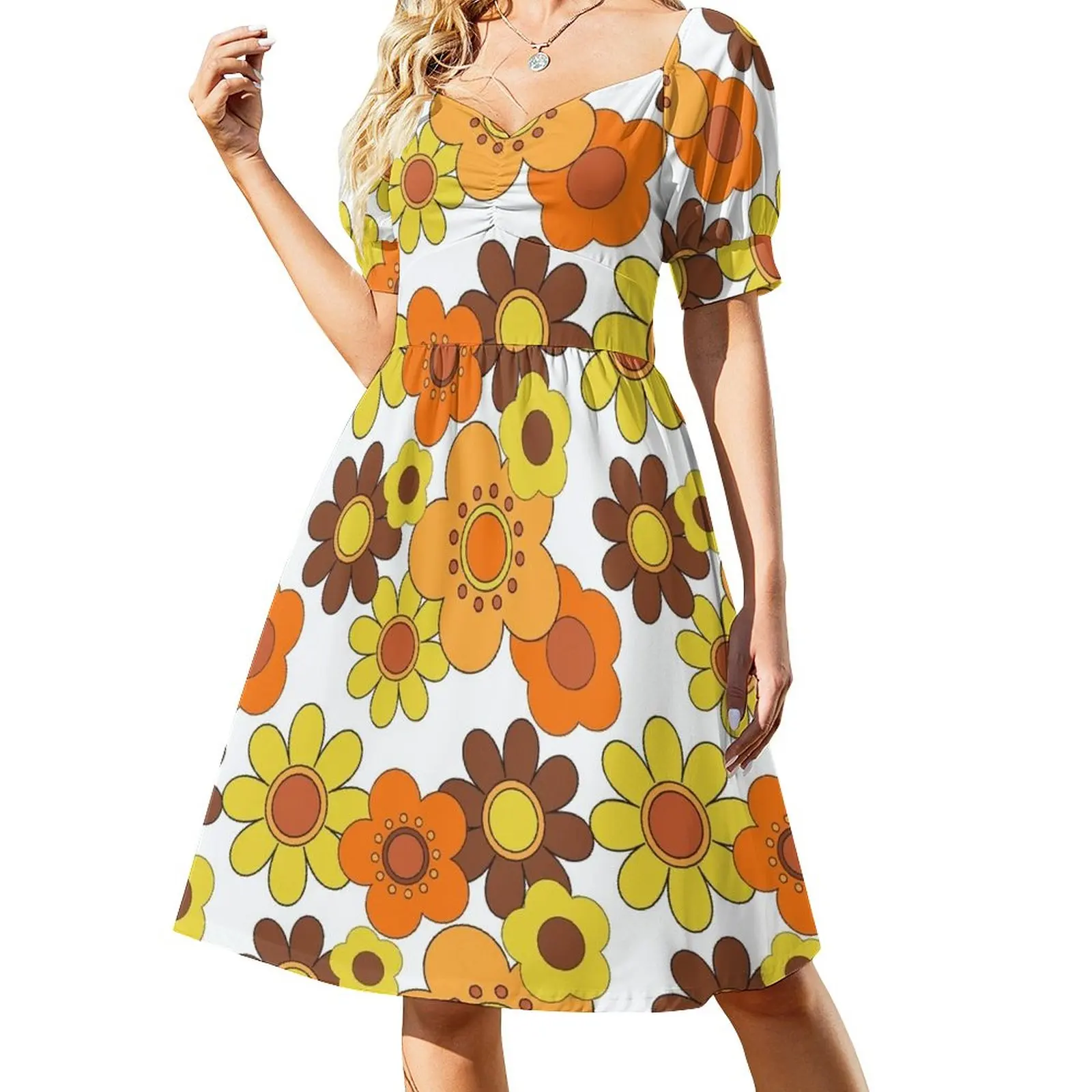 

Retro fun Dress Beachwear wedding dresses for woman
