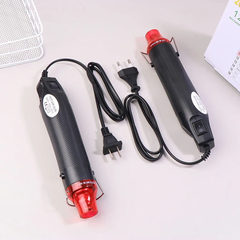 Hot Air Gun DIY Tool Heat Electric Power Tool Mini 300W Soldering Temperature Crafts Blower 220/110V With Supporting Seat Shrink