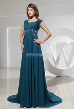 

free shipping 2015 new crystal beading maxi dress long bottle green for women unique classy mother of the bride chiffon desses