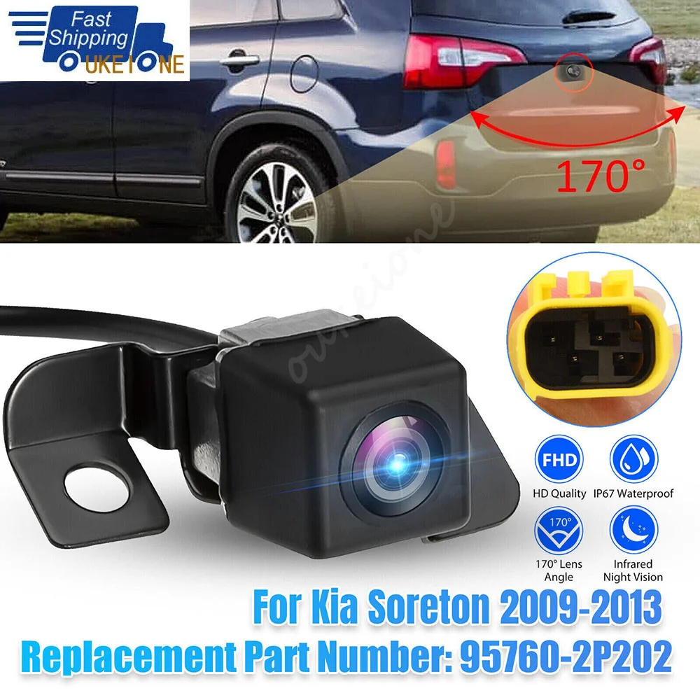 

For Kia Sorento 2011 2012 2013 Rear View Backup Parking Assist Camera Vehicle Reverse Camera 95760-2P202 Car Replace Accessories