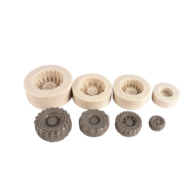 Das Rad Silikonform Sugarcraft Cookie Cupcake Schokolade Backform Fondant Kuchen Dekorieren Werkzeuge – Detail 2